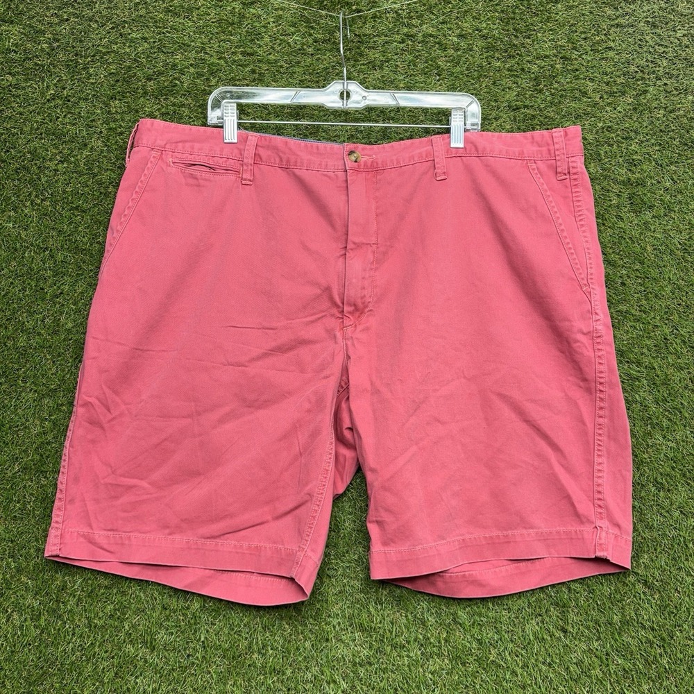 Polo Ralph Lauren Chino Shorts Mens 46B Bedford Classic Fit Nantucket Red Dress